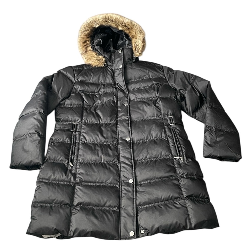 Utex Canada - Women’s Down Puffer Jacket with Faux Fur Trim / Winter Parka